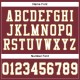 Custom Burgundy White-Old Gold Mesh Authentic Football Jersey